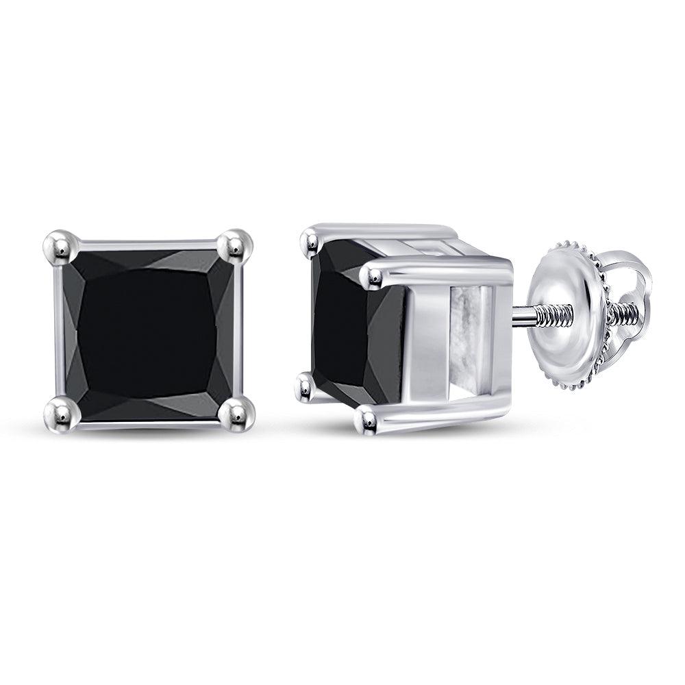 Amazing Cube shape mens pair earrings made with diamonds and white gold. | Men  earrings, Fabulous jewelry, Diamond drop earrings