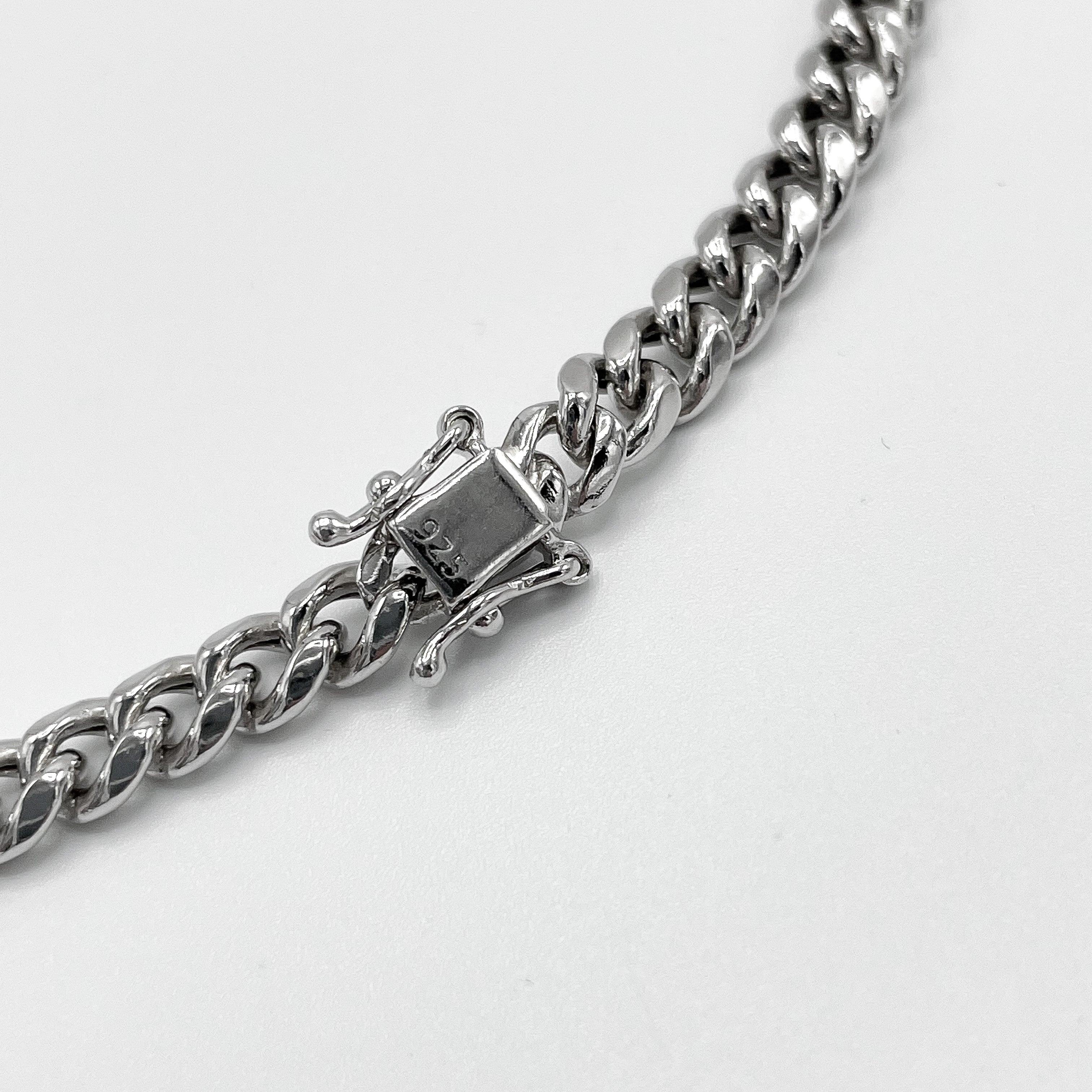 Sterling Silver 5.3mm Miami Cuban 2024 Link Chain