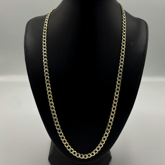 5.3mm Diamond Cut Curb Link Chain - Gold Heart Group Jewelers