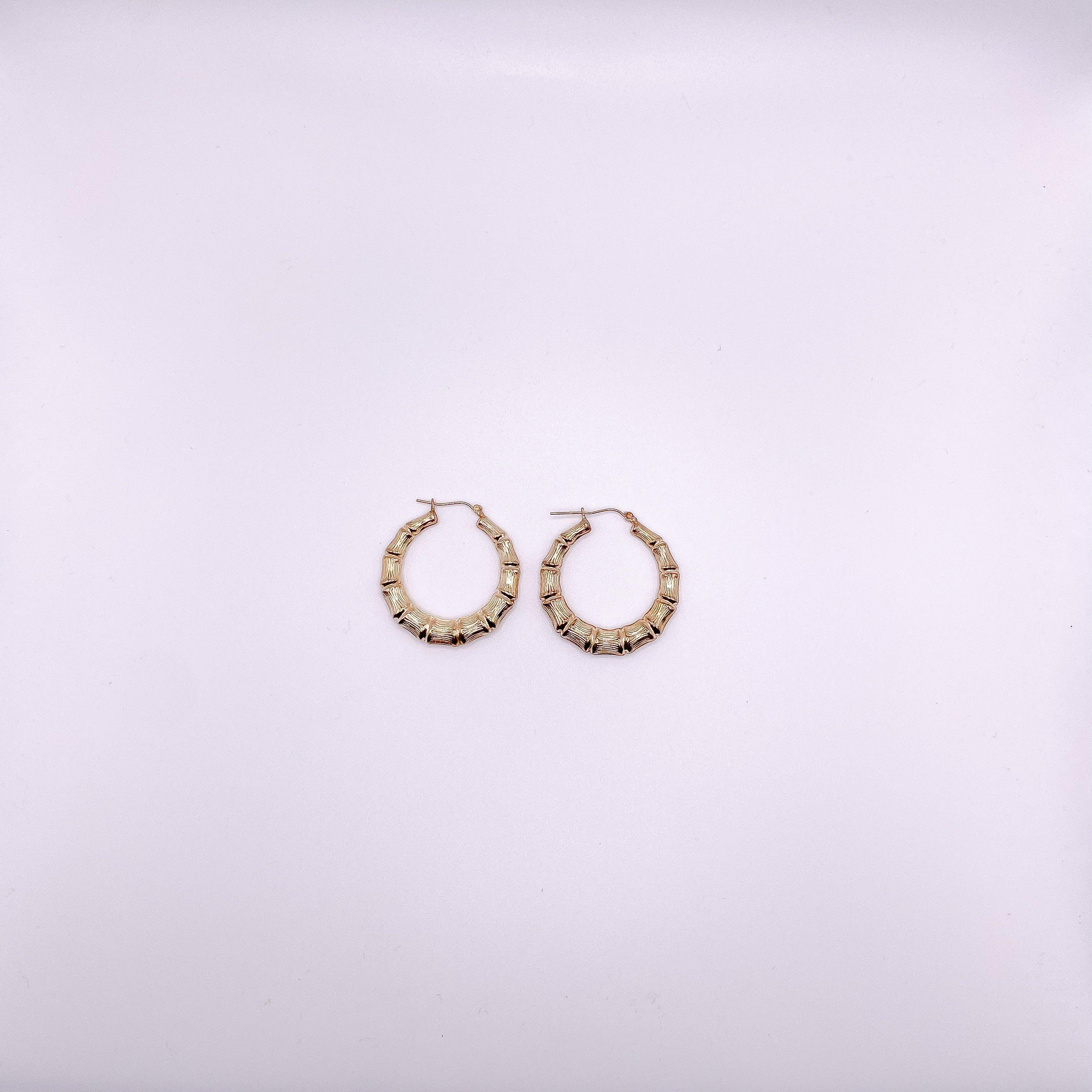 10K Gold Braided Oval Hoop Earrings – Pori Jewelry