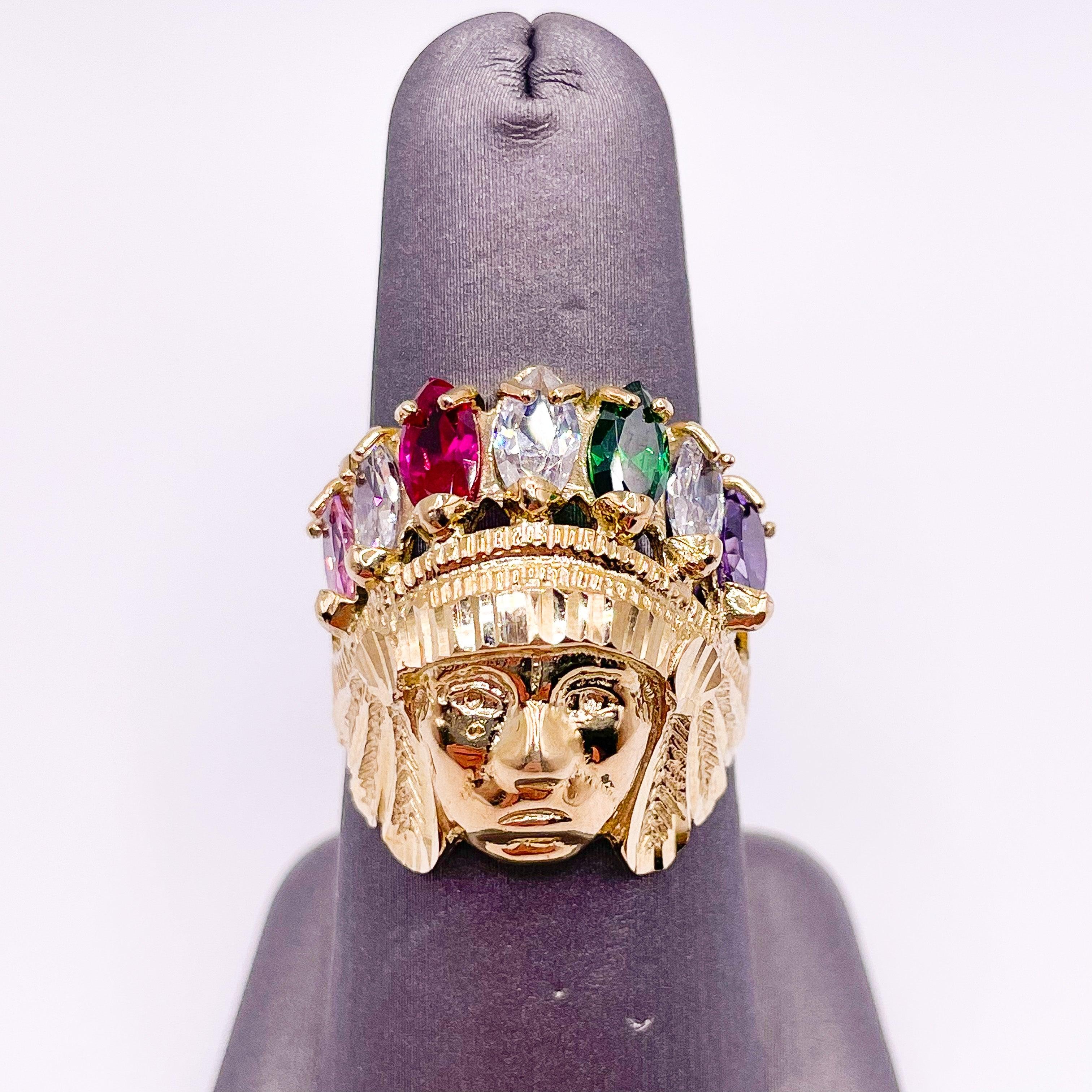 Fulvati Indian Gold Ring | Sone Pe Suhaga Collection – Attrangi