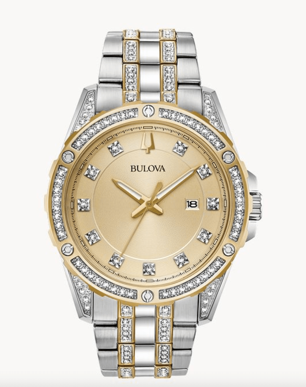 Bulova 98k106 - Gold Heart Group Jewelers